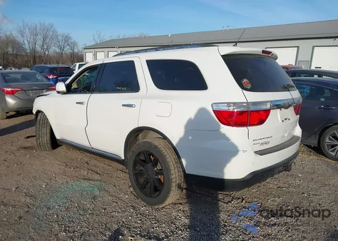 2013 Dodge Durango Crew z USA, uszkodzony, nr VIN 1C4RDJDG7DC697003